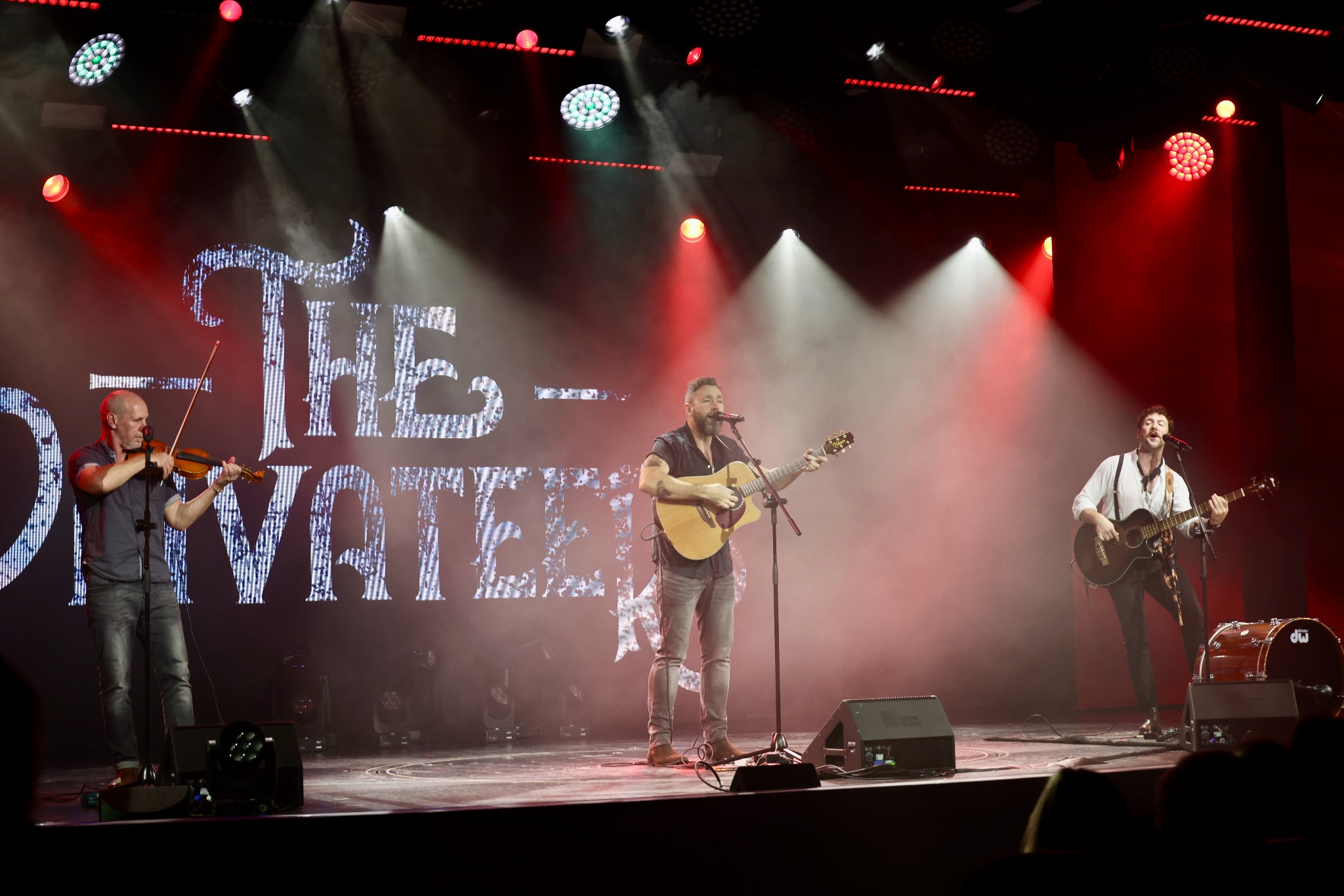 The Privateers performing live on stage